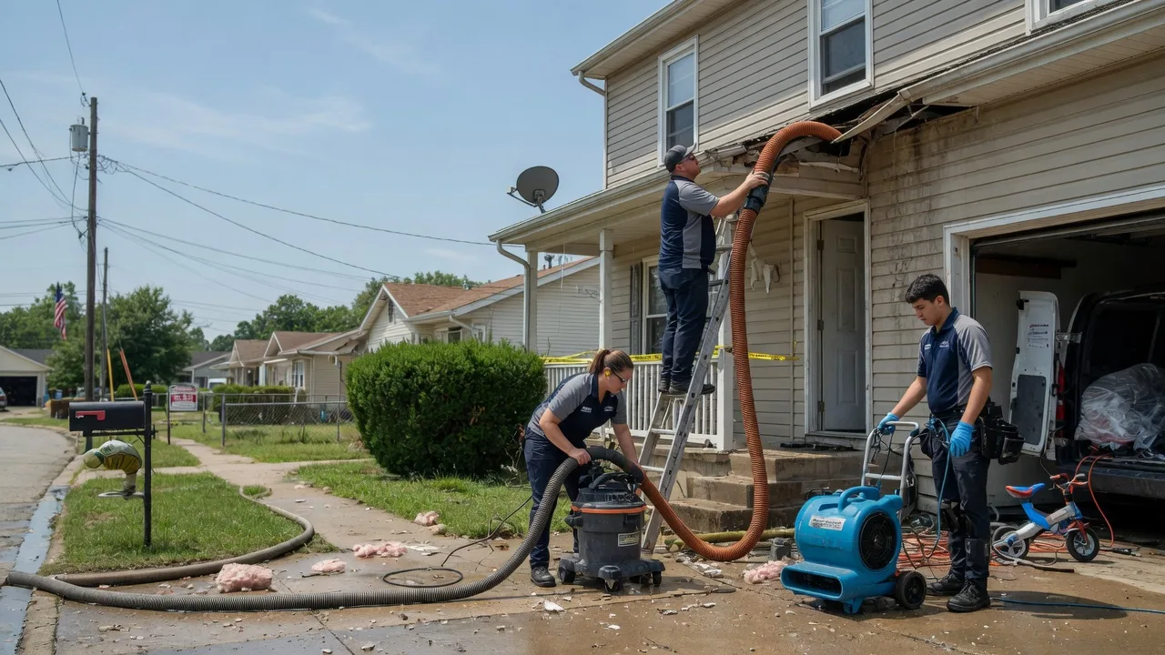Water Damage Restoration in Thornton, KY near me